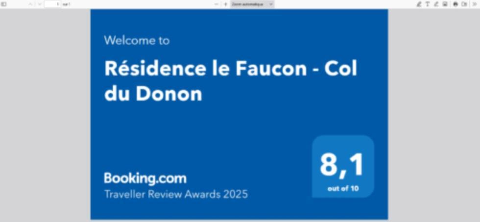 Residence Le Faucon - Col Du Donon Grandfontaine  Exteriör bild